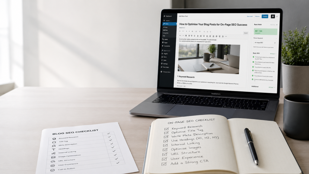 How to Optimise Your Blog Posts for On-Page SEO Success